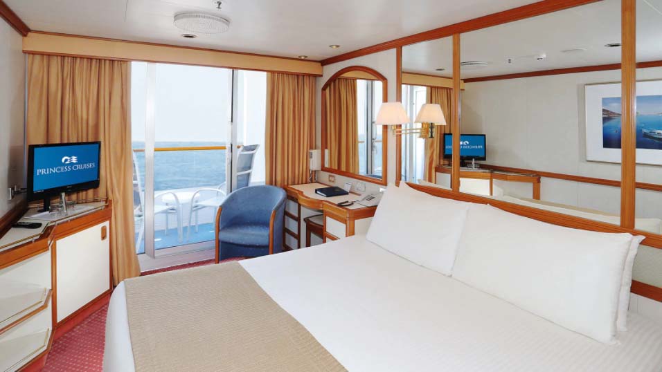 Sea Princess Dış Kabin - Balkonlu Sea Princess Dış Kabin - Balkonlu
